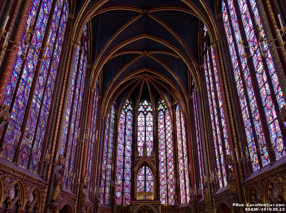 60435RoCrLe - Sainte-Chapelle - Paris, France